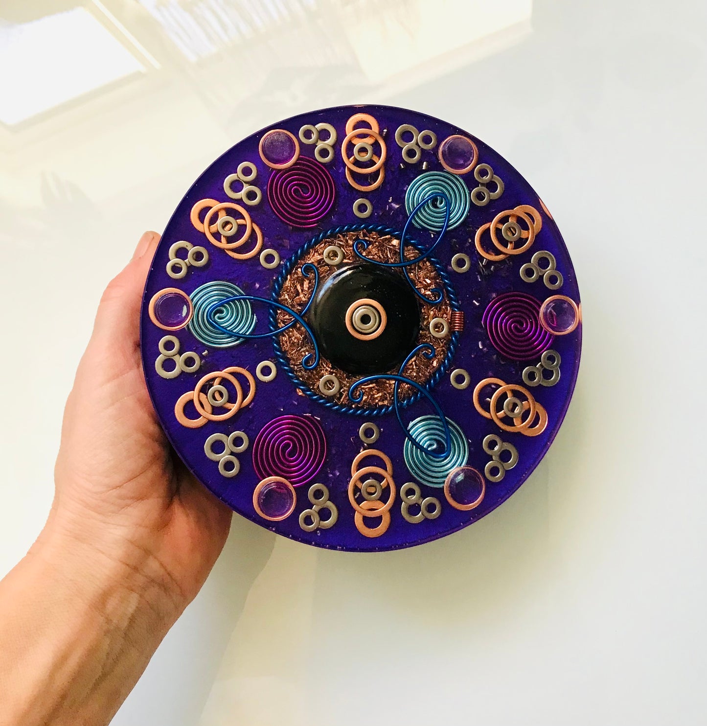 Medium Orgone Charging Plate