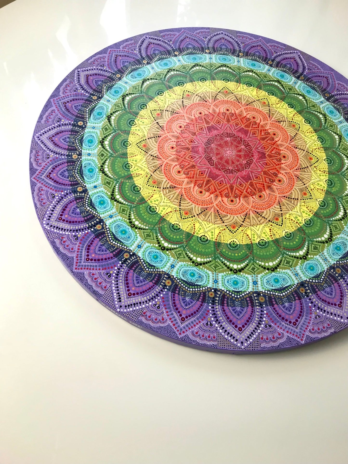 Rainbow Chakra Mandala